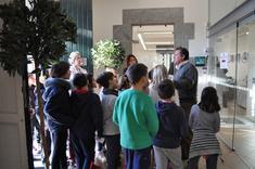 Els alumnes de 3r de l'Escola Sot del Camp visiten l'Ajuntament
