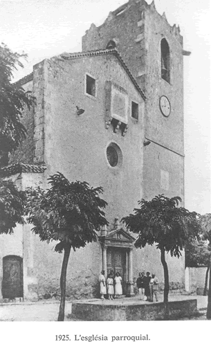 1925 - L'Esglsia Parroquial