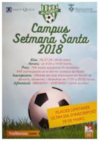 Campus futbol Setmana Santa 2018