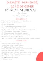 Programa Mercat Medieval