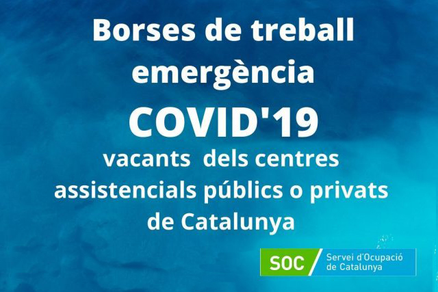 Borses treball Covid-19