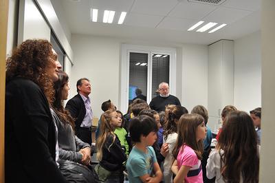 Visita dels alumnes de 3r de l'escola Sot del Camp a l'Ajuntament