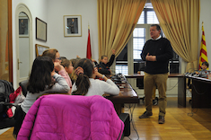 Visita de l'Escola Sant Jordi a l'Ajuntament