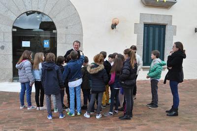 Visita de l'Escola Sant Jordi a l'Ajuntament