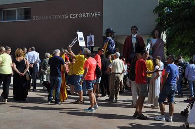 Inauguraci del carrer de l'U d'Octubre de 2017