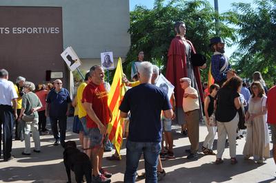 Inauguraci del carrer de l'U d'Octubre de 2017