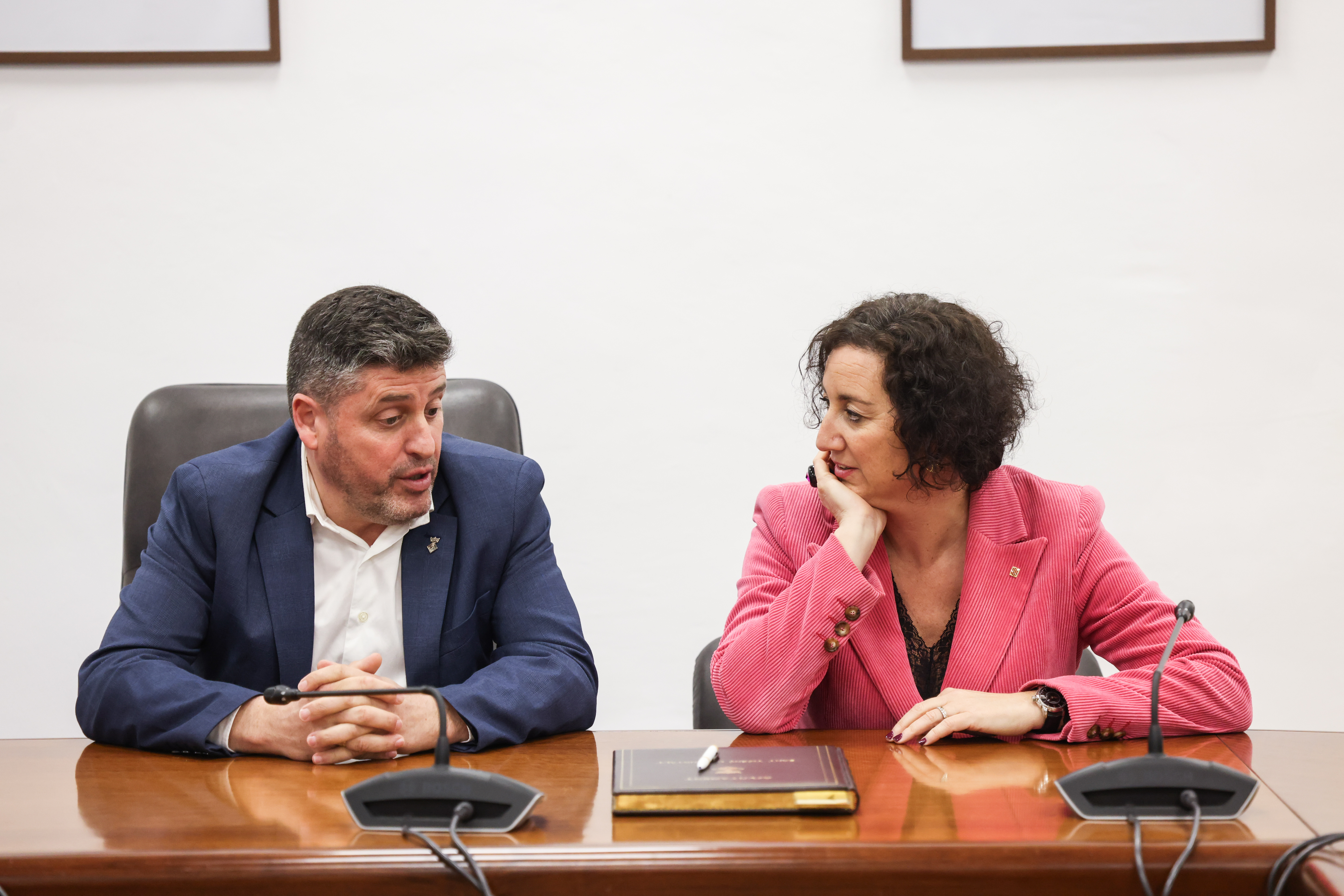Visita de la consellera Romero