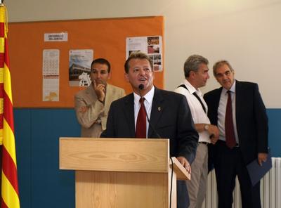 Inauguraci de les noves installacions de l'escola Sant Jordi