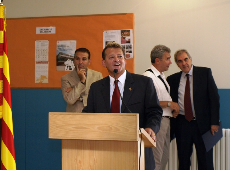 Inauguraci de les noves installacions de l'escola Sant Jordi