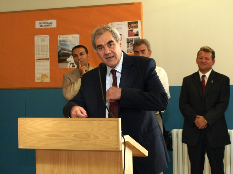 Inauguraci de les noves installacions de l'escola Sant Jordi