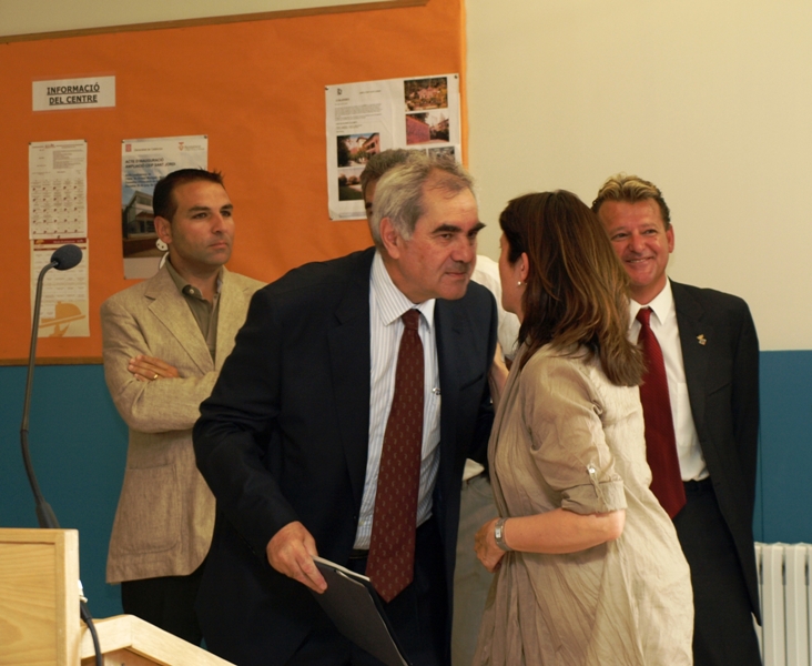 Inauguraci de les noves installacions de l'escola Sant Jordi