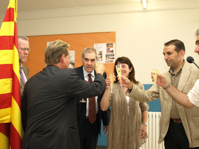 Inauguració de les noves instal·lacions de l'escola Sant Jordi