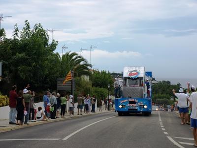 Pas de la 6a etapa del Tour 2009 per Sant Vicen