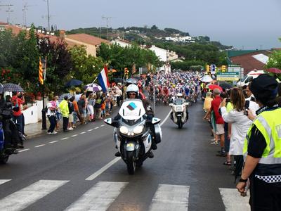 Pas de la 6a etapa del Tour 2009 per Sant Vicen