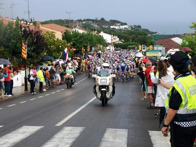 Pas de la 6a etapa del Tour 2009 per Sant Vicen