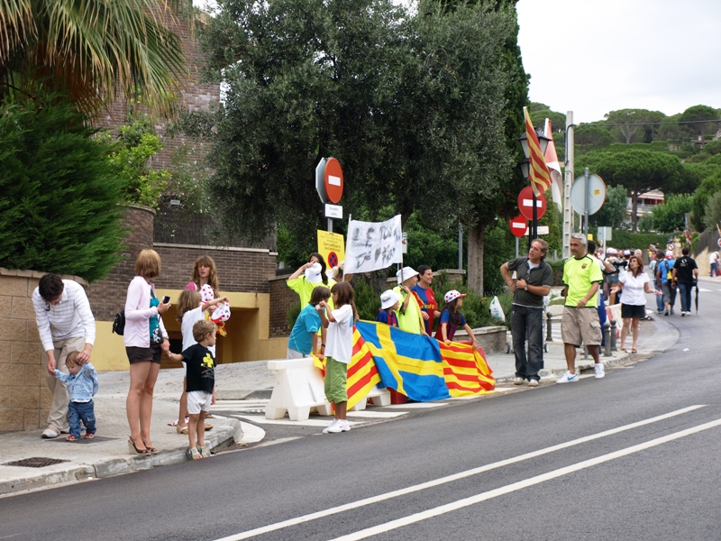 Pas de la 6a etapa del Tour 2009 per Sant Vicen