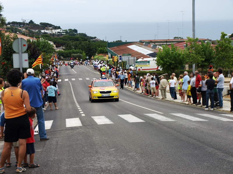 Pas de la 6a etapa del Tour 2009 per Sant Vicen