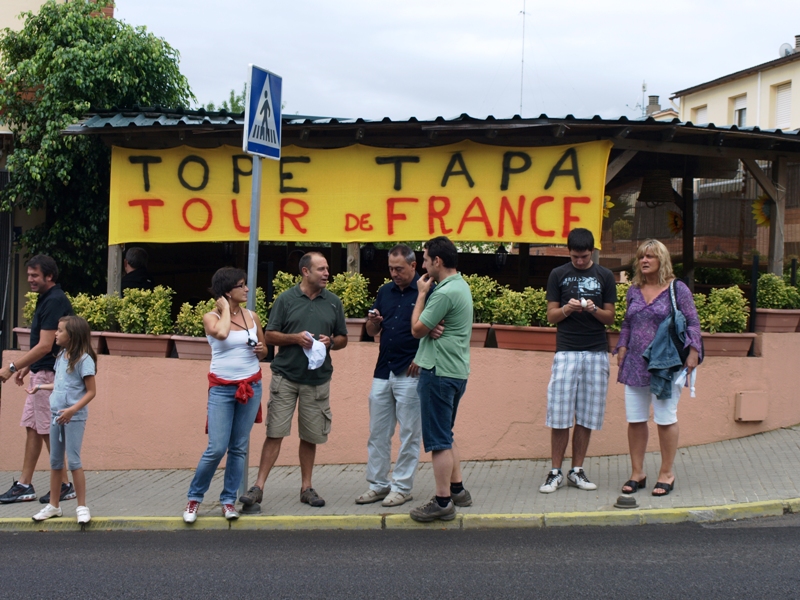 Pas de la 6a etapa del Tour 2009 per Sant Vicen