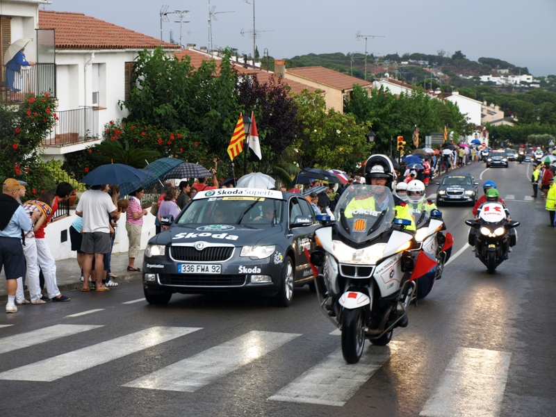 Pas de la 6a etapa del Tour 2009 per Sant Vicen