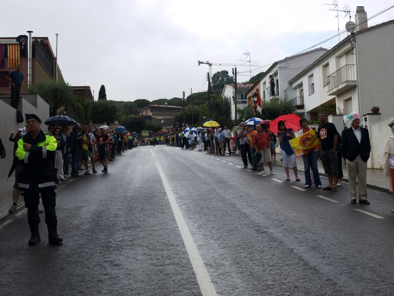 Pas de la 6a etapa del Tour 2009 per Sant Vicen