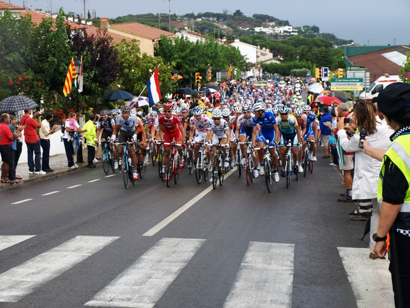 Pas de la 6a etapa del Tour 2009 per Sant Vicen