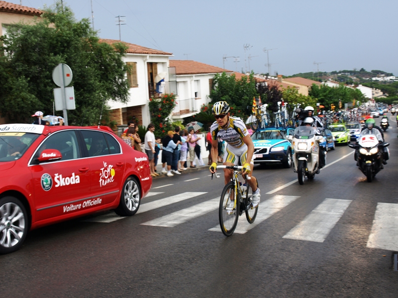 Pas de la 6a etapa del Tour 2009 per Sant Vicen