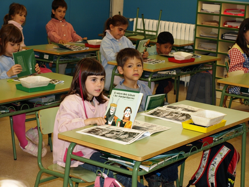 Sant Jordi 2010 a les escoles