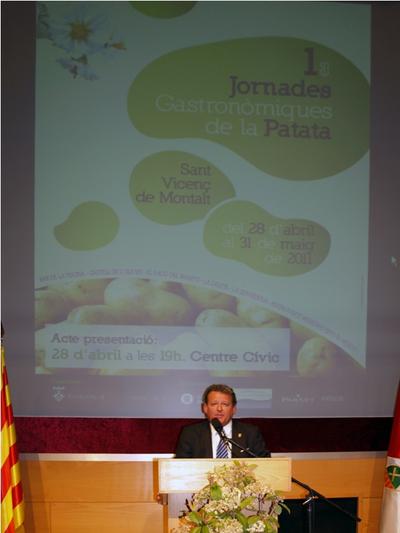 Presentaci 1es Jornades Gastronmiques de la Patata