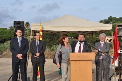 Collocaci primera pedra de l'Institut de Sant Vicen de Montalt