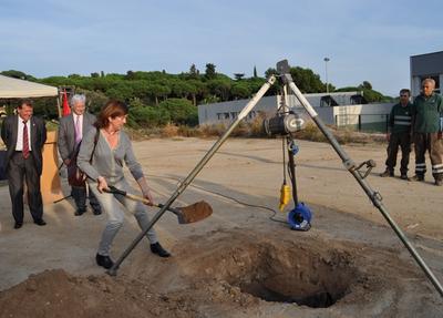 Collocaci primera pedra de l'Institut de Sant Vicen de Montalt