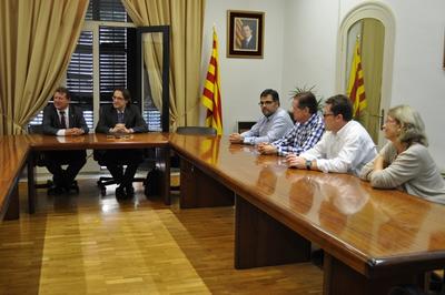 Collocaci primera pedra de l'Institut de Sant Vicen de Montalt