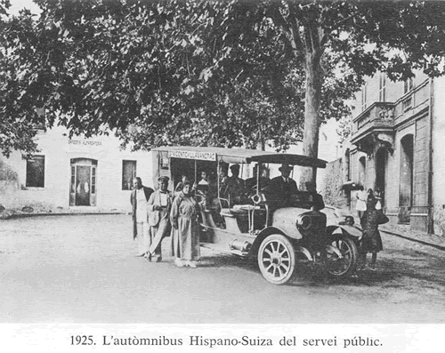1925 - l'autòmnibus Hispano-Suiza
