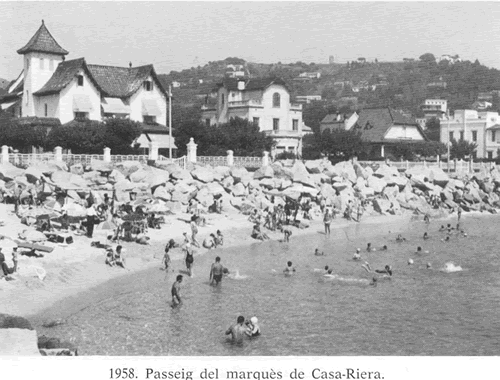 1958 - Passeig del Marqus de Casa Riera