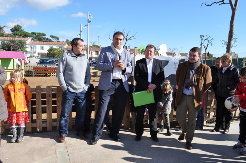 Inauguració del parc d'en Patufet