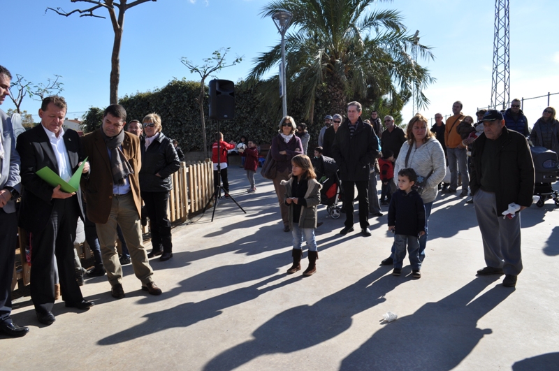 Inauguraci del parc d'en Patufet