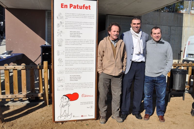 Inauguració del parc d'en Patufet