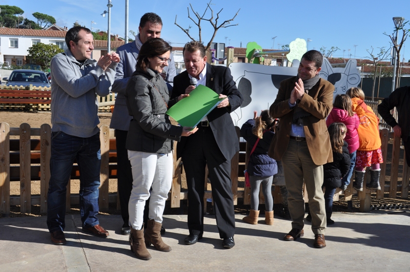 Inauguraci del parc d'en Patufet