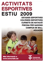 Cartell Estades Esportives Estiu 2009