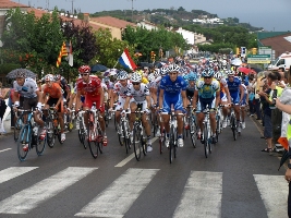 Pas del Tour 2009 per Sant Vicenç