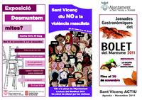 Tríptic Activitats Novembre 2011