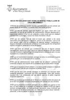 Moció sant Vicenç lliure de circs amb animals