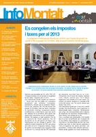 Butlletí municipal novembre 2012