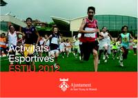 Fulletó Activitats Esportives Estiu 2012