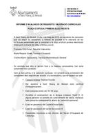 Valoració curricular oficial 1a electricista Valoració curricular oficial 1a electricista
