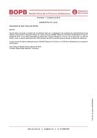 Licitació deserta: màquina escombradora