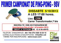 Campionat ping-pong 9 SV