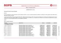 Aprovaci&oacute; inicial expedient modificaci&oacute; de cr&egrave;dit