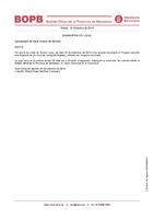 Aprovaci&oacute; inicial projecte arranjament vorera Av. Regadiu