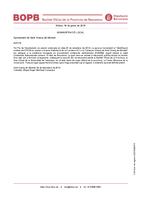 Aprovaci&oacute; inicial modificaci&oacute; puntual del POUM