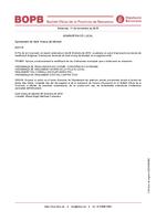 Aprovaci&oacute; provisional diverses ordenances